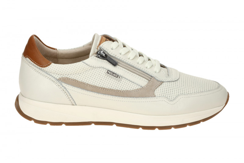 Pikolinos Getafe Schuhe weiß Perforation M2B-6263C3