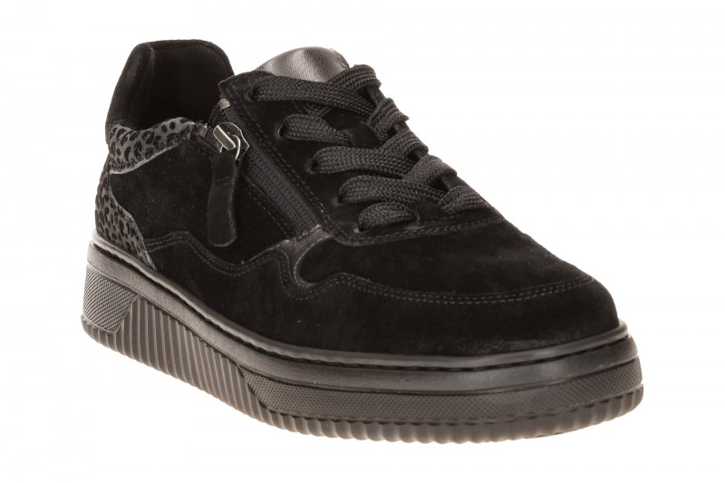Gabor Comfort Sneakers schwarz Leo K-Weite 6016.01