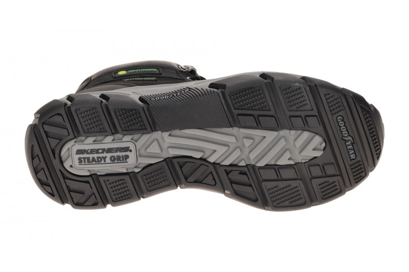 Skechers JOHN-DEERE Stiefeletten Schuhe schwarz Wasserdicht