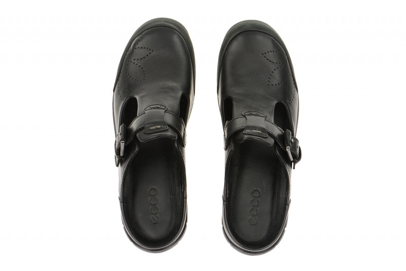 Ecco Babett Clog Pantolette schwarz 21131351707