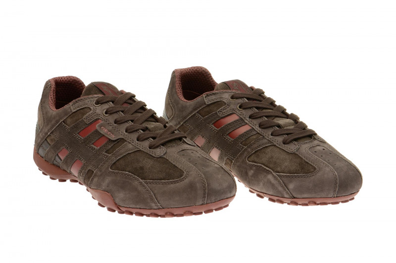 Geox Snake Schuhe braun matt - U4207K
