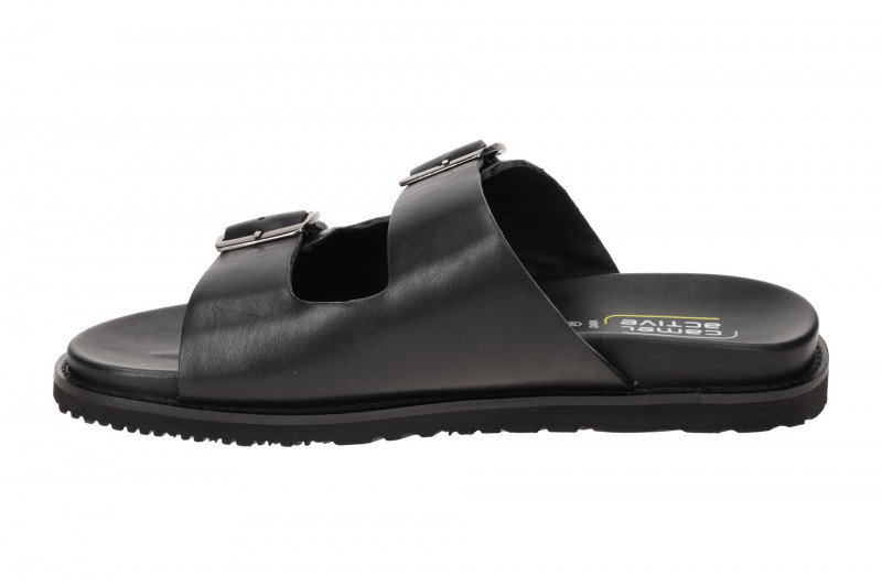 camel active Vivo Pantolette schwarz Herren Nappa 54VV001