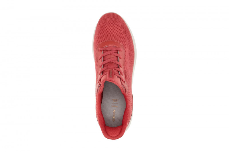 Geox Spherica Sneaker Schuhe rot coral Damen FASTin D557MA