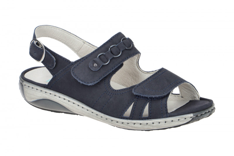 Waldläufer Garda Sandale blau 210004