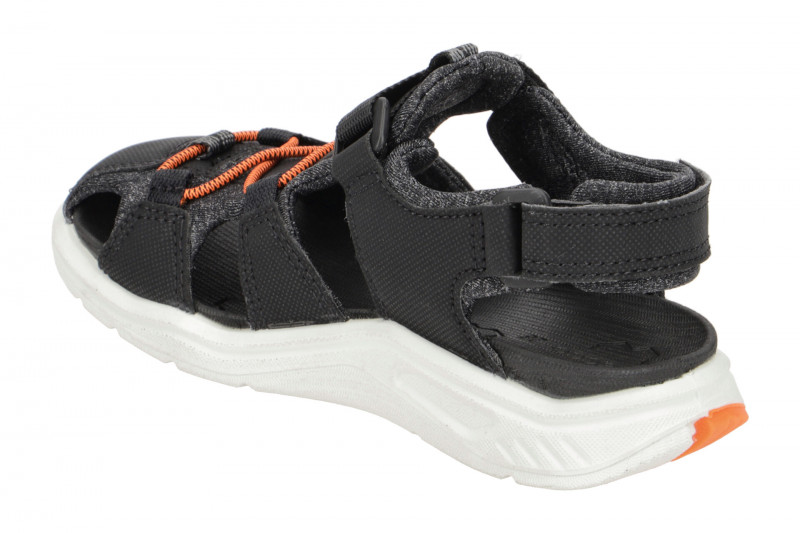 Ecco X-Trinsic Kinder Sandale schwarz wassertauglich