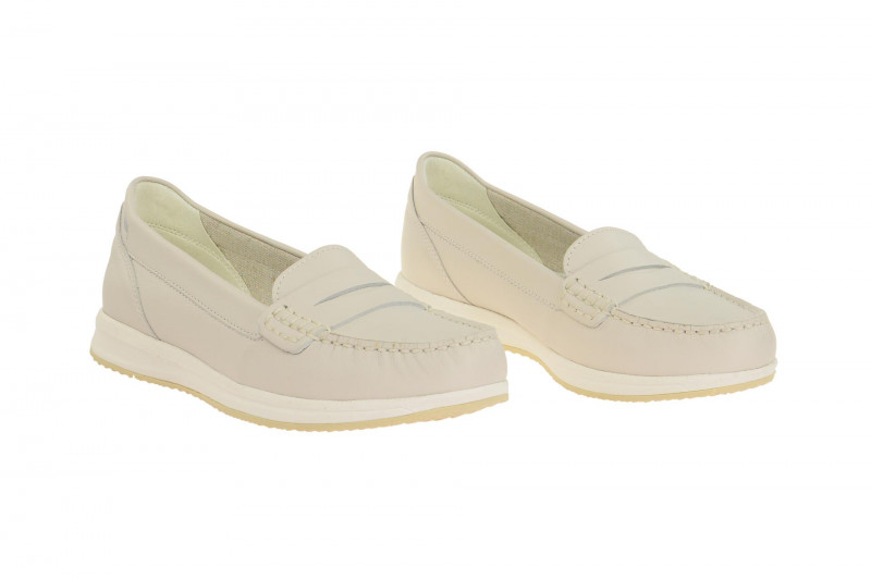 Geox Avery Mokassin Slipper weiß offwhite D62H5C