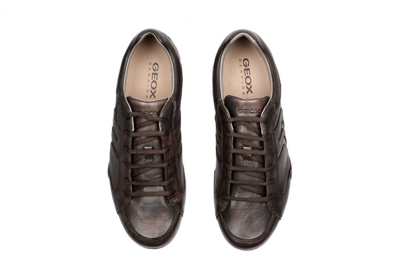 Geox Snake F Schuhe in dunkelbraun U3407F