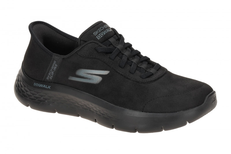 Skechers Go Walk Flex Schuhe schwarz Slip-Ins 124837