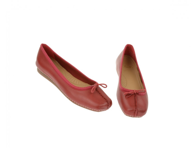 Clarks Ballerina Freckle Ice rot 20352933 4