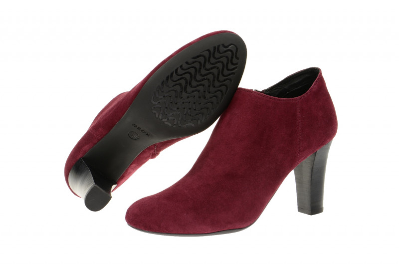 Geox Marian Stiefelette rot bordeaux D24Q3W 00021 C7005
