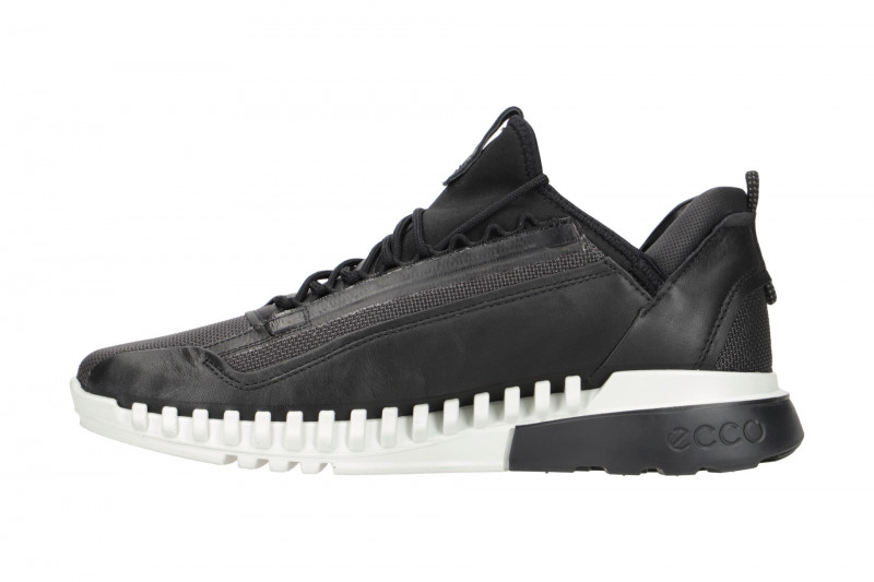 Ecco Zipflex Schuhe schwarz Herren Sneakers 803734