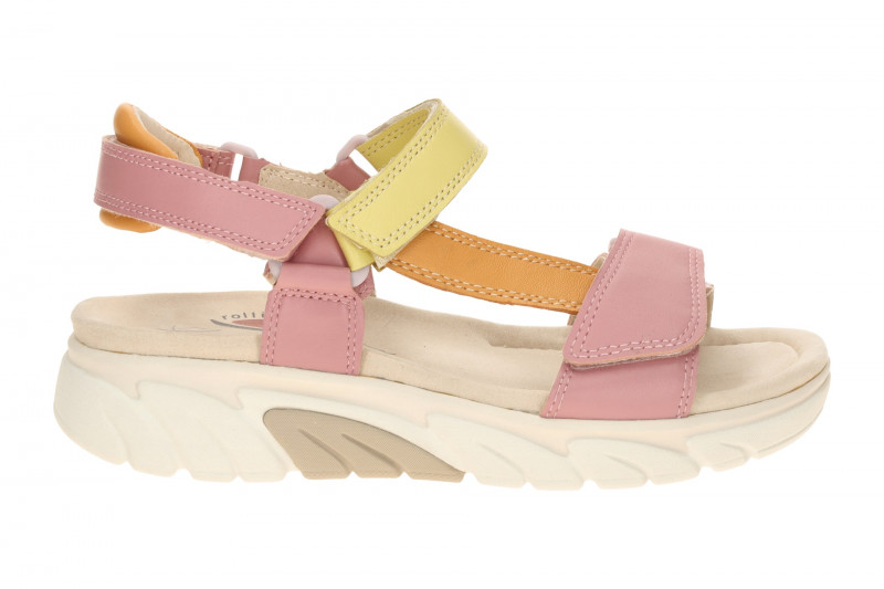 Gabor RollingSoft Sandale pink orange gelb 86.833.59