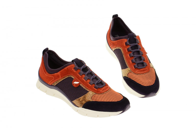 Geox Sukie Schuhe lila orange D52F2B