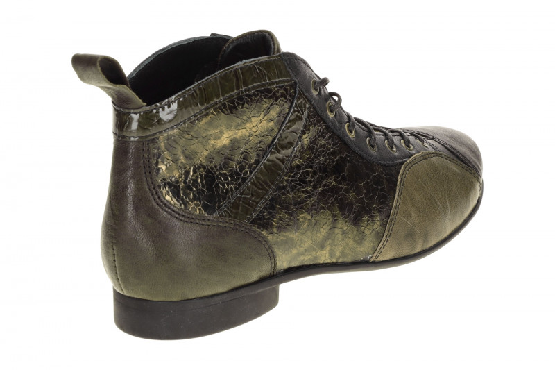 Think Guad 2 Schnür Stiefeletten braun grün kombi 618