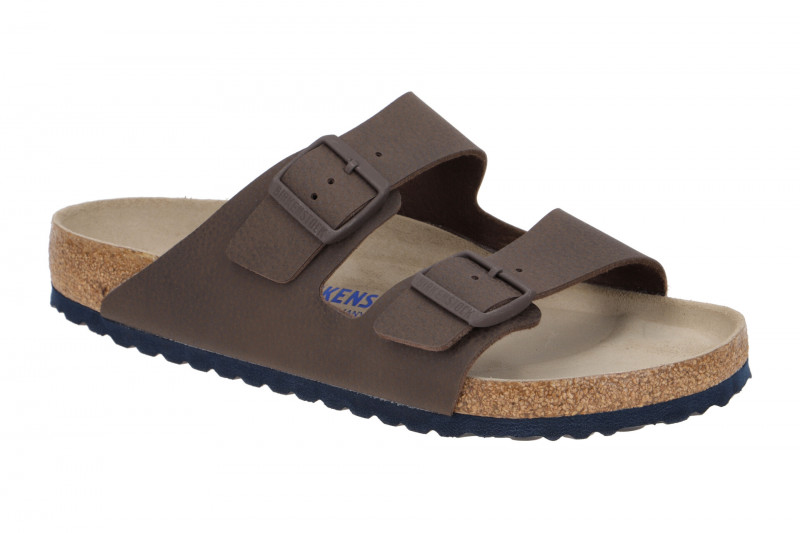 Birkenstock Arizona Pantolette dunkelbraun Normal Weit 1020401
