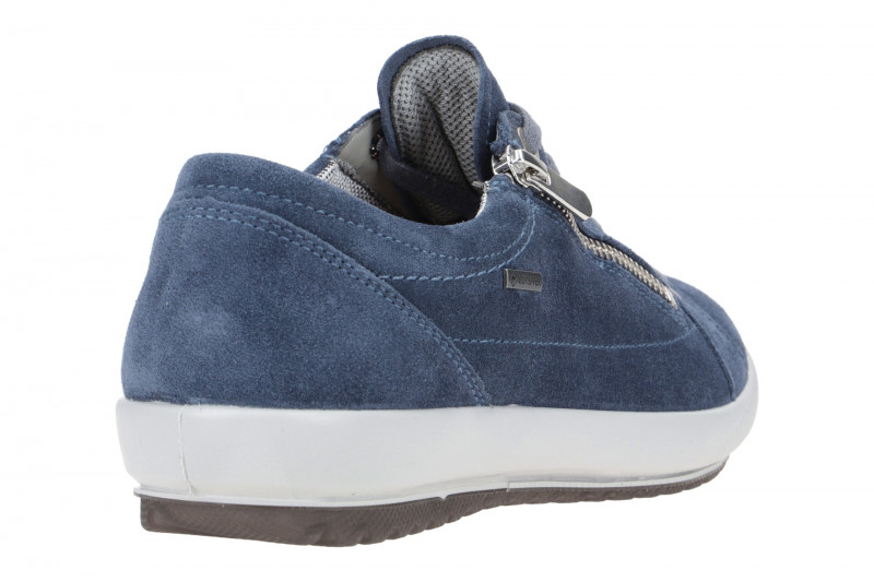 Legero Tanaro Schuhe blau Velour GORE-TEX 616
