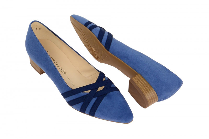 Peter Kaiser Liesel Pumps blau azur 22729/365
