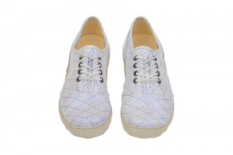 Eject Diamante Schuhe weiß blau 17070