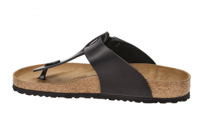 Birkenstock Medina Pantolette schwarz Leder Normal-Weit 1022770