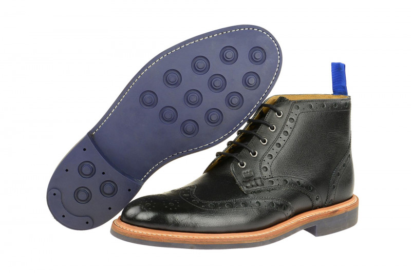 Gordon & Bros Harry Stiefel schwarz Rahmengenäht 5039-H