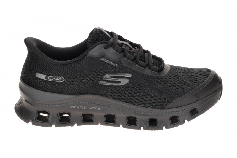 Skechers Glide Step Pro Schuhe schwarz SLIP-INS Waterproof 233135
