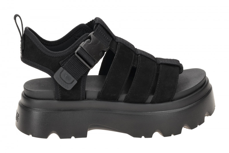 UGG Cora Plateau Sandale schwarz 1152698