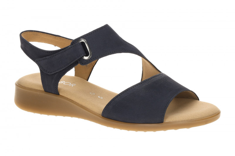 Gabor Sandalen blau Nubuck 82.803.36