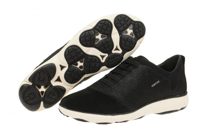 Geox Respira Nebula G Schuhe in schwarz Damen Slippers
