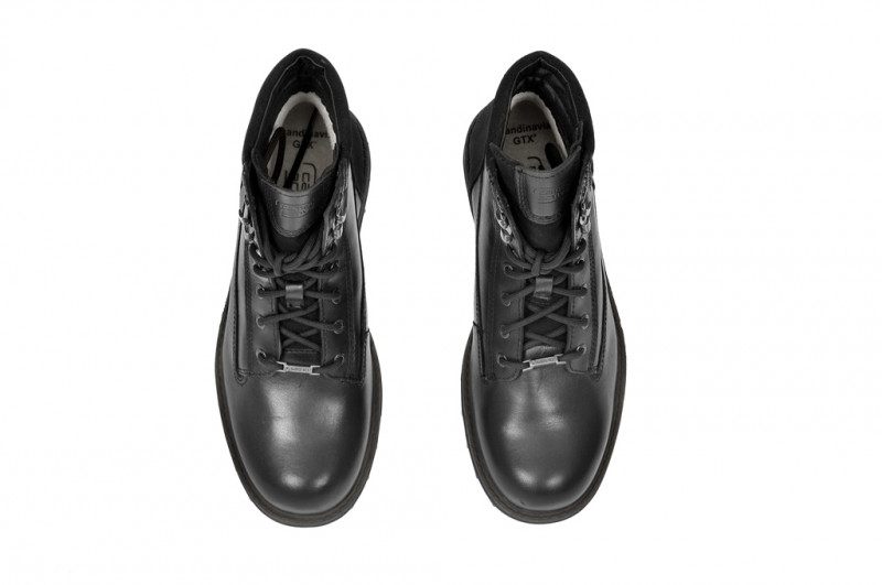camel active Scandinavia GTX Stiefelette in schwarz Gore-Tex 364.12.01