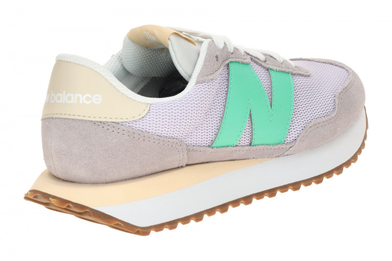 New Balance 237 Schuhe Sneakers grau lila Damen
