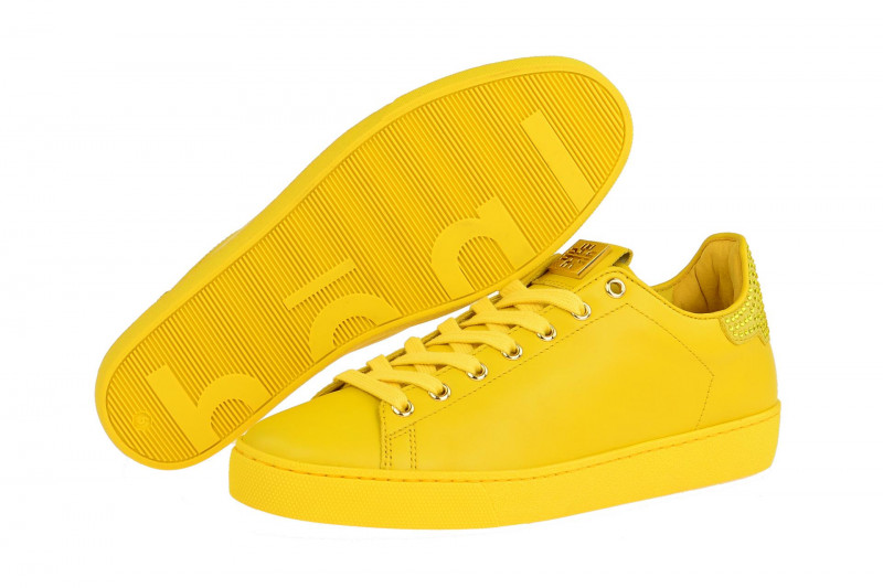 Högl Sneaker Schuhe gelb Swarovski