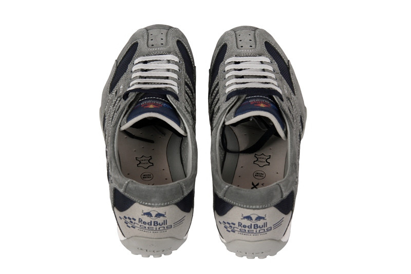 Geox Snake Red Bull Schuhe grau blau U11B9A