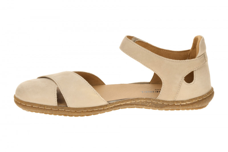 Josef Seibel Damen Sandale Caitlyn 05 beige creme Barfußschuhe