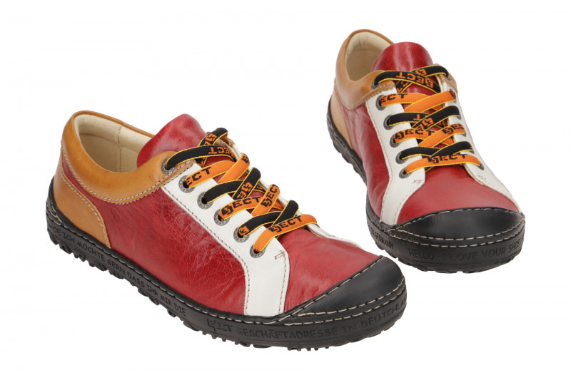 Eject Dass Schuhe rot weiß braun 15736