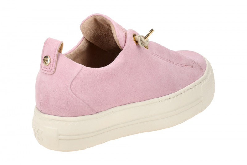 Paul Green Sneaker Plateau Schuhe rose babe Samt 5017