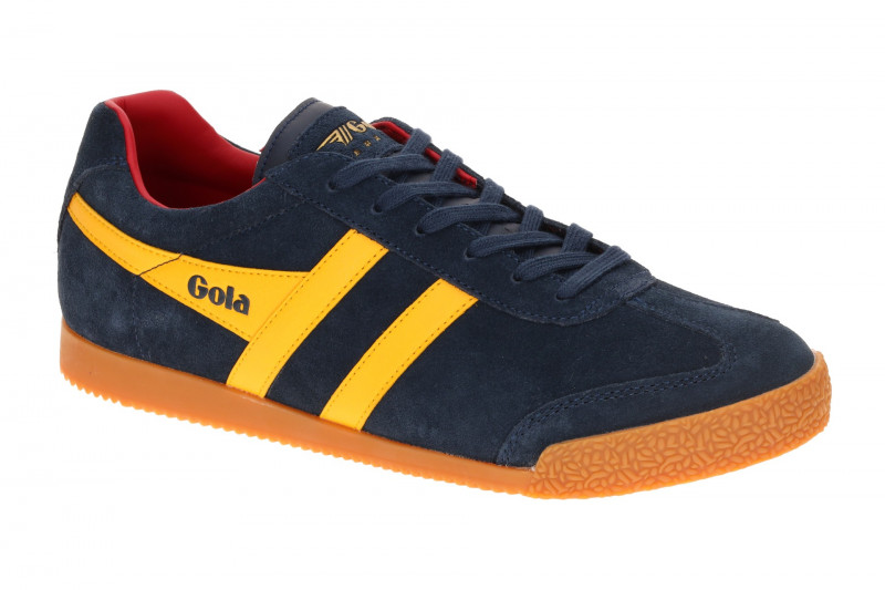 Gola Harrier Sneakers Schuhe blau gelb Herren CMA192