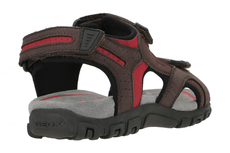 Geox Sandale Strada braun rot U8224D