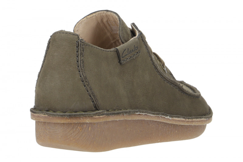 Clarks Funny Dream Schuhe grün olive Nubuck 26173890