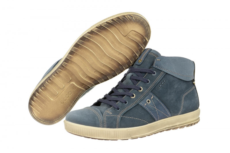 Ecco Ennio Stiefel blau pavement 53410458005