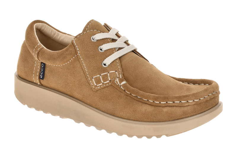 Ecco Joke Schuhe braun camel Mokassin 320003