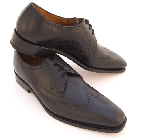 Gordon & Bros. 3199 Schuhe schwarz rahmengenäht