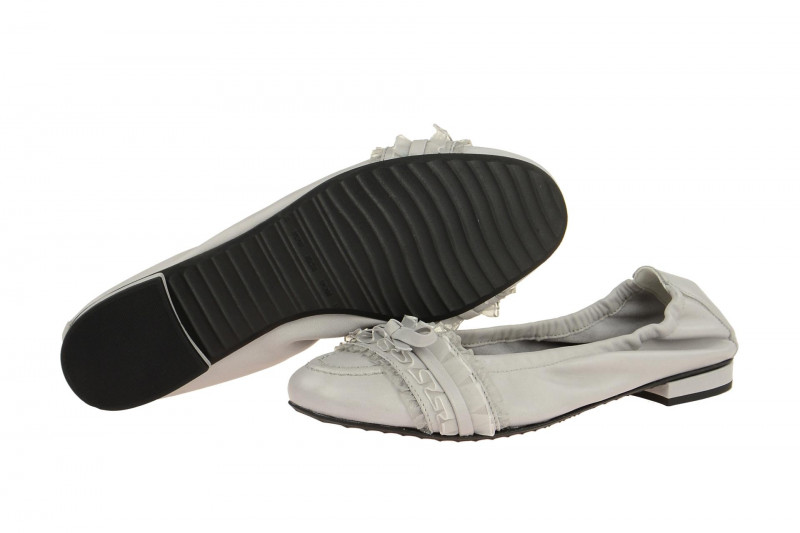 K&S Malu Ballerinas alu grau 10980