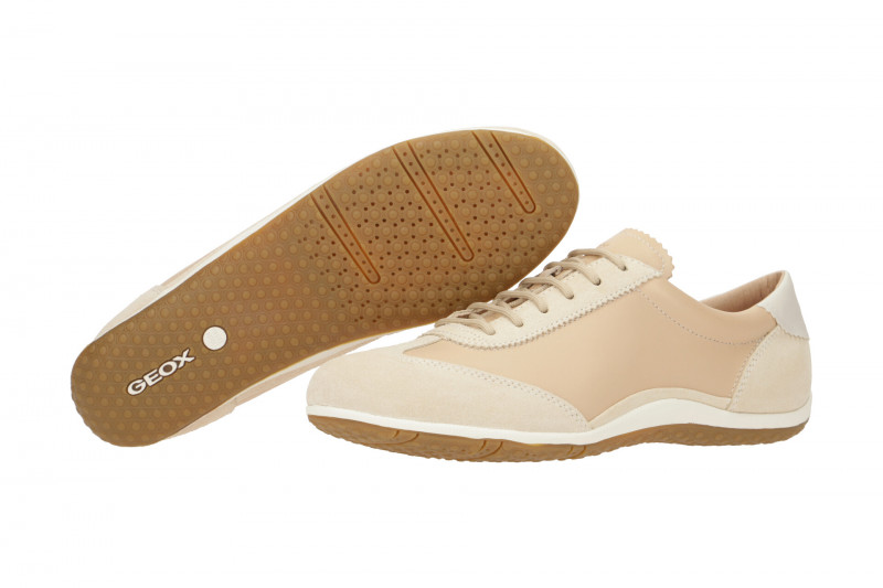 Geox Vega Schuhe Damen Sneakers beige D0209A