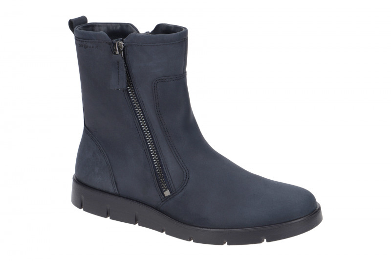 Ecco Bella Stiefelette dunkelblau Nubuck 282263