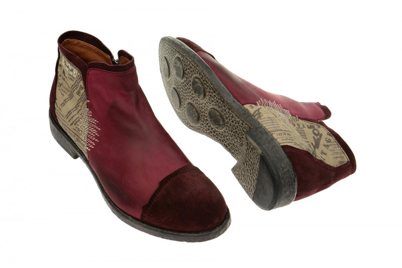 Bello Stiefelette rot chianti HE133