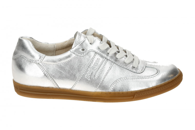 Paul Green Sneaker Schuhe silber metallic 5350