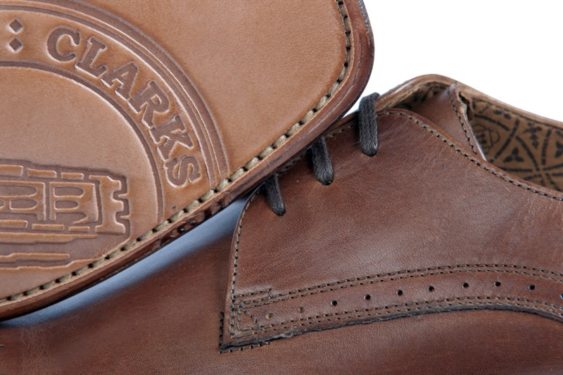 Clarks Schuhe Crafting Shoe in cognac braun Ledersohle