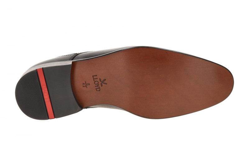 Lloyd Leno 110 Schuhe schwarz Business Ledersohle Extra Weit 16-052-00