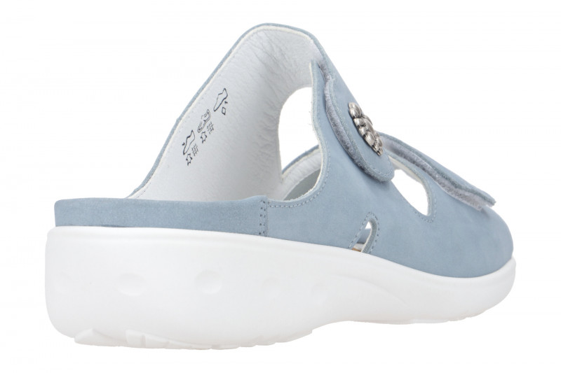 Waldläufer Kara Pantolette blau Orthotritt 684K50