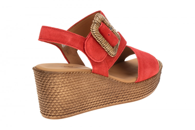 Gabor Wedges Keil Sandale rot chilli 84.771.15